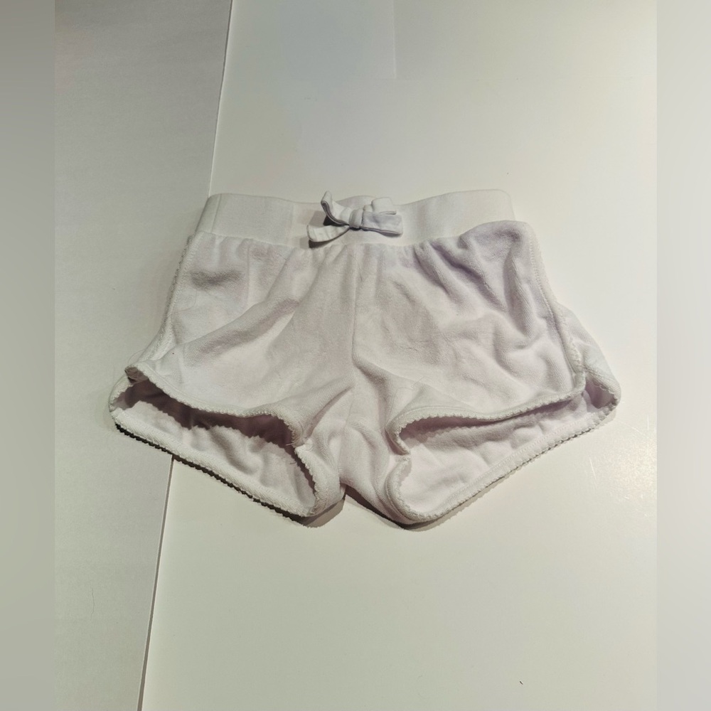 Hanna Andersson White French Terry Shorts Size 110